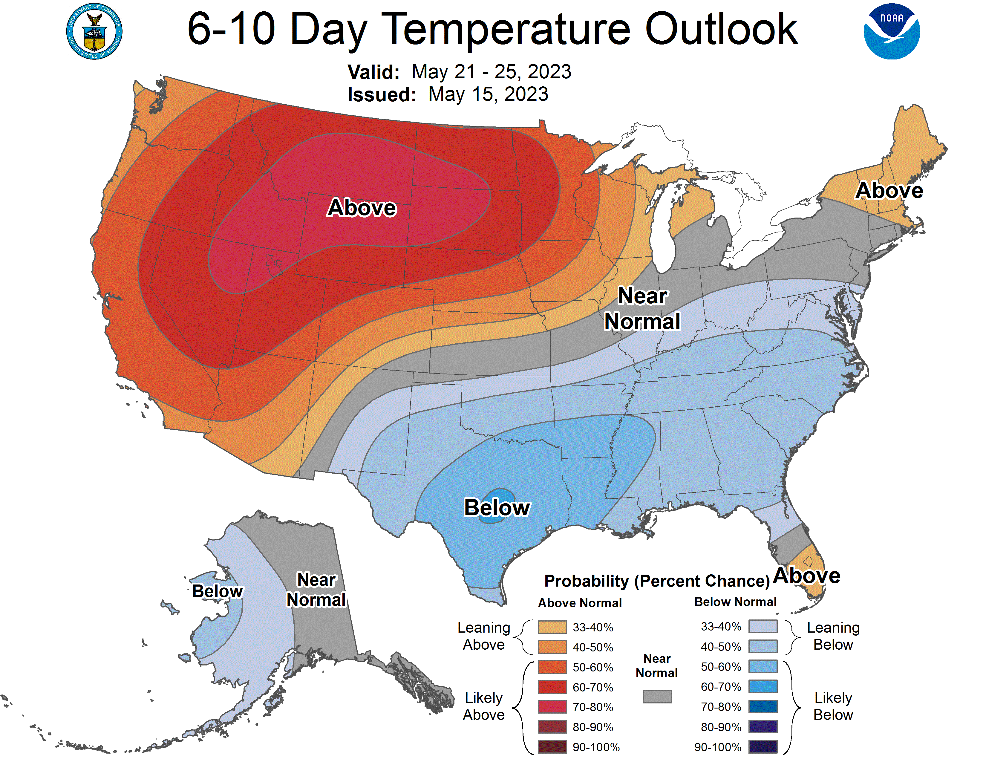6-10 day temperature outlook.